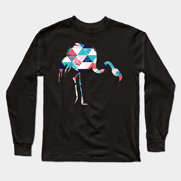 Flamingos flamingo Long Sleeve T-Shirt by Johnny_Sk3tch